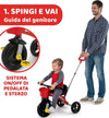 Chicco Triciclo Bambini U-GO Ducati 2in1, Triciclo Bimba e Bimbo con Maniglione ad Altezza Regolabile, Cinture di Sicurezza e Cestello Portaoggetti, Max 20 kg, Giochi per Bambini 18 Mesi, 5 Anni Giocattolo Sanitaria Gioia del Bimbo - Villa San Giovanni, Commerciovirtuoso.it