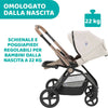 Chicco-Trio-Mysa-Con-Seggiolino-Auto-Kory-IS-Essential-Black-Con-Adattatori-Fast-In-Con-Borsa-Abbinata-Con-Cushy-Hug-Con-Passeggino-Con-Navicella-Trio-Completo-Dalla-Nascita-Fino-4-Anni-22-Kg-colore-Amber-Glow