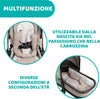 Chicco-Trio-Mysa-Con-Seggiolino-Auto-Kory-Is-Essential-Black-Con-Cushy-Hug-Con-Passeggino-Con-Navicella-Omaggio-Chicco-Stand-Lullaglide-e-BASE-PER-SEGGIOLINI-AUTO-FULL-360-I-SIZE,-Colore-Amber-Glow