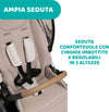 Chicco-Trio-Mysa-Con-Seggiolino-Auto-Kory-Is-Essential-Black-Con-Cushy-Hug-Con-Passeggino-Con-Navicella-Omaggio-Chicco-Stand-Lullaglide-e-BASE-PER-SEGGIOLINI-AUTO-FULL-360-I-SIZE,-Colore-Amber-Glow