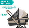 Chicco-Trio-Mysa-Con-Seggiolino-Auto-Kory-Is-Essential-Black-Con-Cushy-Hug-Con-Passeggino-Con-Navicella-Omaggio-Chicco-Stand-Lullaglide-e-BASE-PER-SEGGIOLINI-AUTO-FULL-360-I-SIZE,-Colore-Amber-Glow