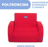 Chicco-Twist-Poltroncina-Per-Bambini-Trasformabile-In-Chaise-Longue-E-Divanetto,-Sedia-Per-Bambini-Con-3-Configurazioni,-Comoda-E-Leggera,-Si-Trasforma-Con-1-Gesto---Per-Bambini-12+-Mesi