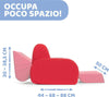 Chicco-Twist-Poltroncina-Per-Bambini-Trasformabile-In-Chaise-Longue-E-Divanetto,-Sedia-Per-Bambini-Con-3-Configurazioni,-Comoda-E-Leggera,-Si-Trasforma-Con-1-Gesto---Per-Bambini-12+-Mesi