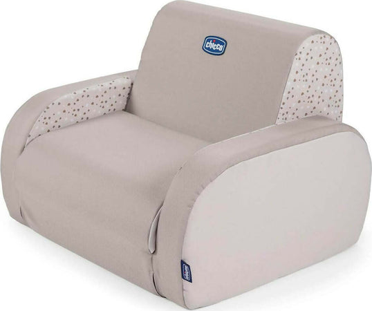 Chicco-Twist-Poltroncina-Per-Bambini-Trasformabile-In-Chaise-Longue-E-Divanetto,-Sedia-Per-Bambini-Con-3-Configurazioni,-Comoda-E-Leggera,-Si-Trasforma-Con-1-Gesto---Per-Bambini-12+-Mesi