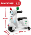 Chicco Vespa Primavera Cavalcabile Bambini Gioco Vespa Giocattolo Cavalcabile con Pannello Elettronico, Luci e Suoni, Ruote di Supporto Rimovibili Max 25 Kg - Giochi per Bambini 1-3 Anni Giochi e giocattoli/Sport e giochi all'aperto/Biciclette e tricicli/Ride-On Mondo Bimbo - Bagnara Calabra, Commerciovirtuoso.it