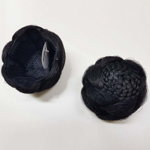 Chignon Capelli Sintetici Nero A30 Treccia Donna Pettinatura Acconciature Bellezza/Cura dei capelli/Accessori styling capelli/Ciambelle per chignon Trade Shop italia - Napoli, Commerciovirtuoso.it