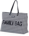 Borsa Childhome Family Bag Week End - Pied de Poule