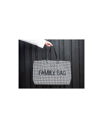 Borsa Childhome Family Bag Week End - Pied de Poule