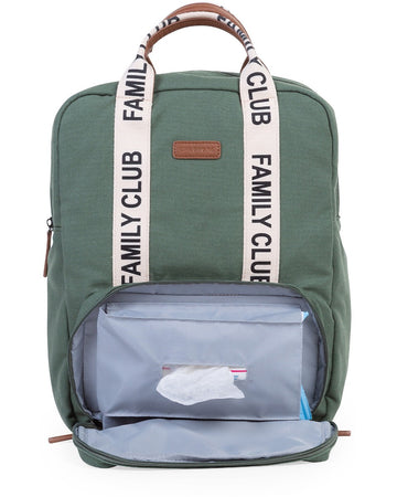 Zaino Fasciatoio Childhome Family Club - Verde