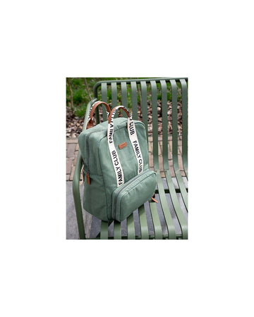 Zaino Fasciatoio Childhome Family Club - Verde