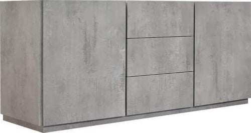CHIMERA---madia-moderna-con-ante-ammortizzate-cm-200-x-50-x-79-h-Cemento-Milani-Home