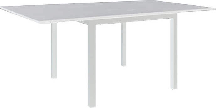 CHIMERA---tavolo-da-pranzo-allungabile-cm-90-X-90/180-x-77-h-Bianco-Milani-Home