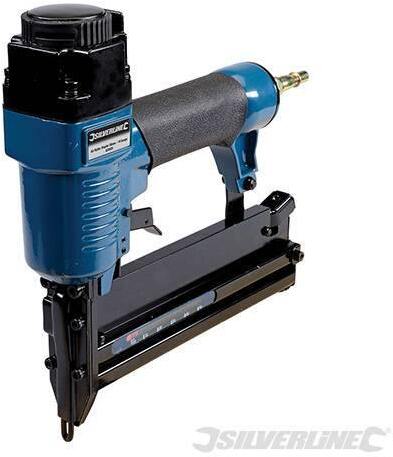 Chiodatrice Graffatrice pneumatica aria calibro 18 Silverline 50mm