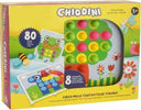 Chiodini-80-Pezzi-Colorati-Gioco-Giocattolo-Bambini-Bimbi-Intelligenza
