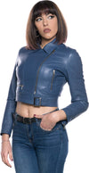 Chiodino---Chiodo-Donna-Blu-in-vera-pelle