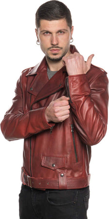 Chiodo-Tre-Tasche---Chiodo-Uomo-Bordeaux-in-vera-pelle