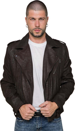 Chiodo-Tre-Tasche---Chiodo-Uomo-Testa-di-Moro-in-vera-pelle-Nabuk-Oil