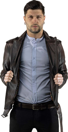 Chiodo-Tre-Tasche---Chiodo-Uomo-Testa-di-Moro-in-vera-pelle