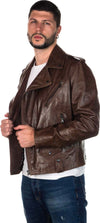 Chiodo-Tre-Tasche---Chiodo-Uomo-Testa-di-Moro-Oil-Vintage-in-vera-pelle