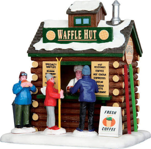 Chiosco Waffle, edificio per villaggio di Natale in Poliresina Casa e cucina/Decorazioni per interni/Addobbi e decorazioni per ricorrenze/Decorazioni natalizie/Oggettistica MagiediNatale.it - Altamura, Commerciovirtuoso.it