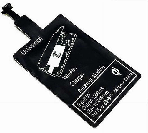Chip-Ricarica-Wireless-Adattatore-5pin-Micro-Usb-Universale-Ricevitore-1000mah-Maxtech
