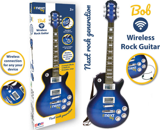 Chitarra-Rock-Microfono-Wireless-Bob-I'Next