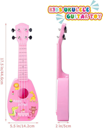 Chitarra Ukulele Con 4 Corde Giocattolo In Plastica Da 44 Cm Per Bambini Q-gu05 Giochi e giocattoli/Strumenti musicali giocattolo/Chitarre e strumenti a corda Trade Shop italia - Napoli, Commerciovirtuoso.it