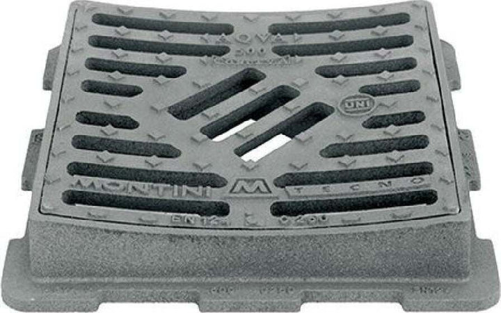 Chiusino grigliato concavo in ghisa sferoidale a forma quadra Fai da te/Materiale elettrico/Misuratori di corrente La Zappa - Altamura, Commerciovirtuoso.it