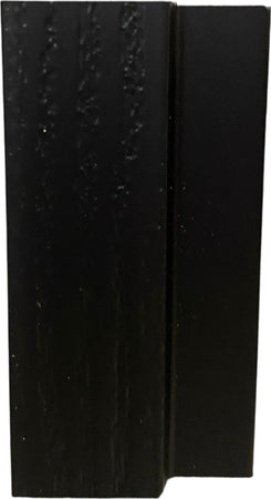 Chiusura Doga in duropolimero effetto legno Nero oak sfondo nero 2800x42x12 Fai da te/Pitture trattamenti per pareti e utensili/Strumenti per carta da parati e posa carta da parati/Pannelli a muro 3D Led Mall Home - Napoli, Commerciovirtuoso.it