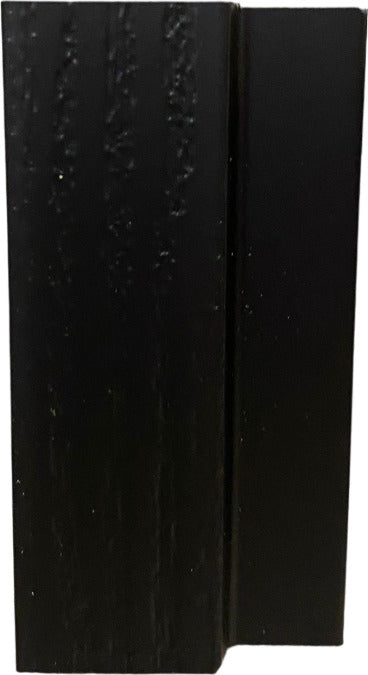 Chiusura Doga in duropolimero effetto legno Nero oak sfondo nero 2800x42x12 Fai da te/Pitture trattamenti per pareti e utensili/Strumenti per carta da parati e posa carta da parati/Pannelli a muro 3D Led Mall Home - Napoli, Commerciovirtuoso.it