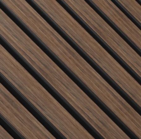 Chiusura Doga in duropolimero effetto legno Noce sfondo nero 2800x27x12 Fai da te/Pitture trattamenti per pareti e utensili/Strumenti per carta da parati e posa carta da parati/Bordi per carta da parati Led Mall Home - Napoli, Commerciovirtuoso.it