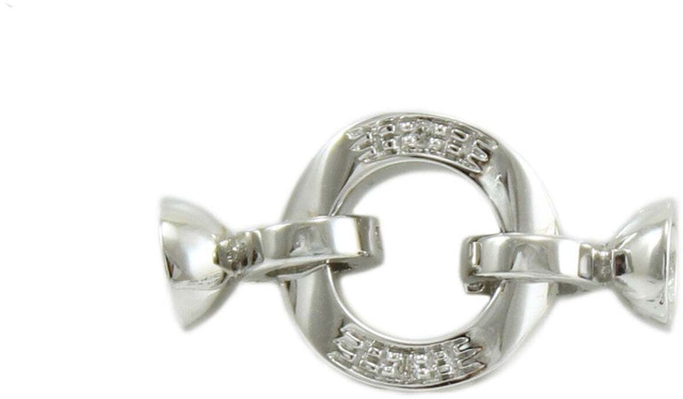 Chiusura per Collana Donna in Oro Bianco E Diamanti Coscia