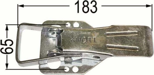 Chiusura per rimorchio a molla 183x65mm