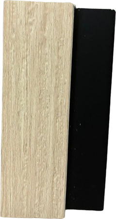 ChiusuraDoga in duropolimero effetto legno Frassino sfondo nero 2800x42x12 Fai da te/Pitture trattamenti per pareti e utensili/Strumenti per carta da parati e posa carta da parati/Bordi per carta da parati Led Mall Home - Napoli, Commerciovirtuoso.it