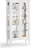 CHRISTAL---credenza-con-vetrina-in-legno-massello-89x34x170-Bianco-Milani-Home