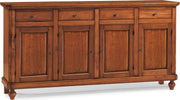 CHRISTOPHER---credenza-in-legno-massello-196x43x96-Tinta-noce-Milani-Home