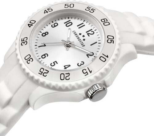 Chronostar-Rocket-29mm-3h-silv-dial-whit-silicon-st