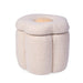 Pouf e Scatola Giochi Childhome Flower 35x35x35