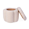Pouf e Scatola Giochi Childhome Flower 35x35x35