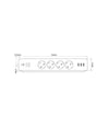 Ciabatta Multipresa Smart Intelligente Wifi Con 4 Prese Ac 3 Porte Usb M3su411-eu