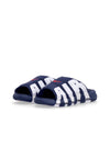 Nike Ciabatte Uomo Air More Uptempo Slide Midnight Navy/university Red/white/clear da uomo