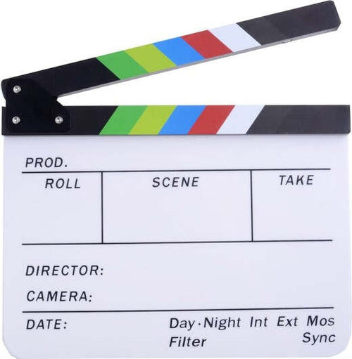 Ciak Cinematografico Acrilico In Legno Da Regista Dimensione 25 X 20cm Azione Elettronica/Foto e videocamere/Accessori/Accessori fotocamera digitale/Kit di accessori Trade Shop italia - Napoli, Commerciovirtuoso.it