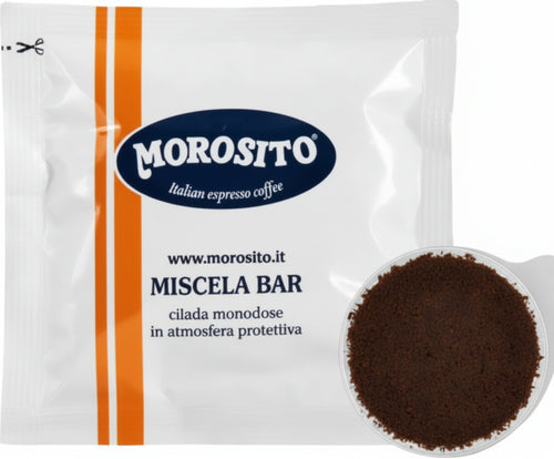 Cialde Caffè 44 mm - 150 PZ Cialde per macchinette di caffè Morosito Caffè - Capo d'Orlando, Commerciovirtuoso.it