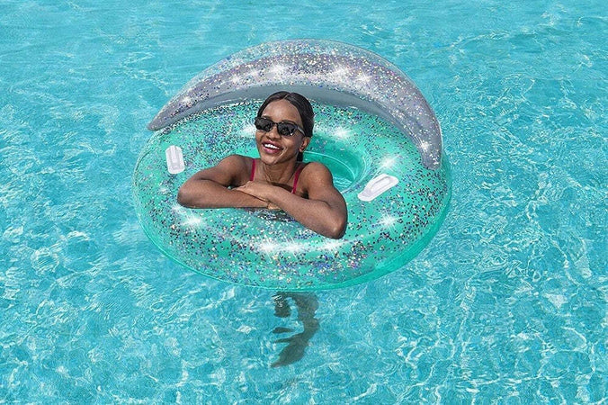 Ciambella Gonfiabile Dream Glitter 117 X 117 Cm Salvagente Con 2 Maniglie 43509 Giochi e giocattoli/Sport e giochi all'aperto/Giochi aquatici e piscine per bambini/Canotti e gonfiabili galleggianti Trade Shop italia - Napoli, Commerciovirtuoso.it