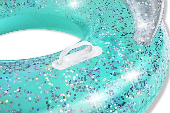 Ciambella Gonfiabile Dream Glitter 117 X 117 Cm Salvagente Con 2 Maniglie 43509 Giochi e giocattoli/Sport e giochi all'aperto/Giochi aquatici e piscine per bambini/Canotti e gonfiabili galleggianti Trade Shop italia - Napoli, Commerciovirtuoso.it