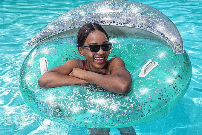 Ciambella Gonfiabile Dream Glitter 117 X 117 Cm Salvagente Con 2 Maniglie 43509 Giochi e giocattoli/Sport e giochi all'aperto/Giochi aquatici e piscine per bambini/Canotti e gonfiabili galleggianti Trade Shop italia - Napoli, Commerciovirtuoso.it