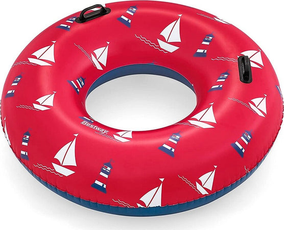 Ciambella Gonfiabile Fashion Nautical Salvagente 119cm Con Maniglie Estate 36353 Giochi e giocattoli/Sport e giochi all'aperto/Giochi aquatici e piscine per bambini/Canotti e gonfiabili galleggianti Trade Shop italia - Napoli, Commerciovirtuoso.it