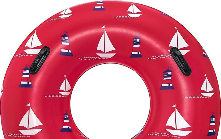 Ciambella Gonfiabile Fashion Nautical Salvagente 119cm Con Maniglie Estate 36353 Giochi e giocattoli/Sport e giochi all'aperto/Giochi aquatici e piscine per bambini/Canotti e gonfiabili galleggianti Trade Shop italia - Napoli, Commerciovirtuoso.it