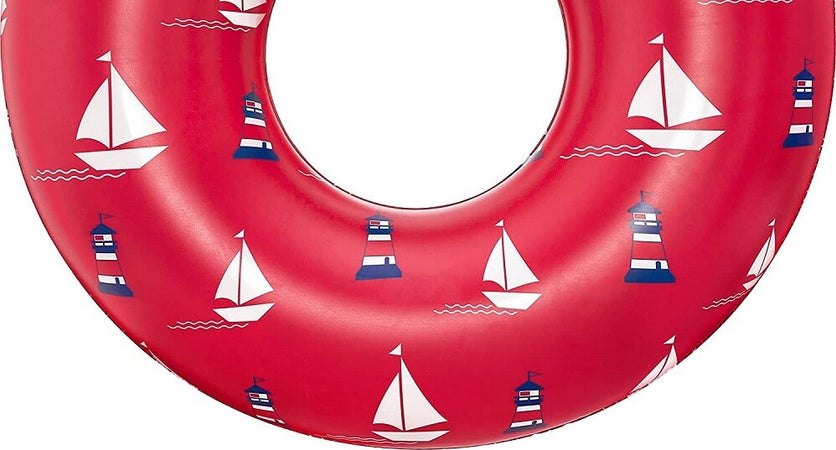 Ciambella Gonfiabile Fashion Nautical Salvagente 119cm Con Maniglie Estate 36353 Giochi e giocattoli/Sport e giochi all'aperto/Giochi aquatici e piscine per bambini/Canotti e gonfiabili galleggianti Trade Shop italia - Napoli, Commerciovirtuoso.it