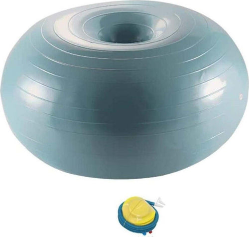 Ciambella Palla Gonfiabile Allenamento Esercizio Yoga Pilates Con Pompa Grigio Sport e Tempo Libero > Attrezzi e Abbigliamento Sportivo > Attrezzi per Esercizi Trade Shop italia - Napoli, Commerciovirtuoso.it